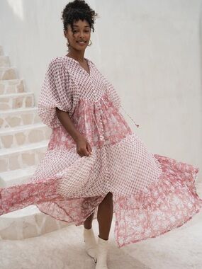 Daughters of India Nora Maxi Dress ~ Primrose